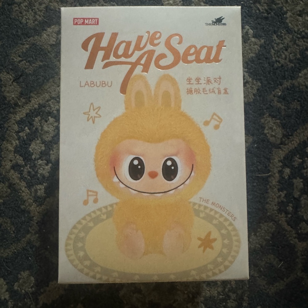 Pop Mart Labubu 'Have A Seat' Figure